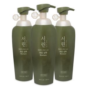 댕기머리 서린 한방 샴푸 500ml x 3개 한방샴푸