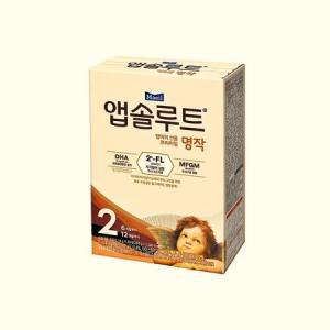 앱솔루트 명작 분유 스틱 2단계(6~12개월) 14g 20포 x 3개_MC