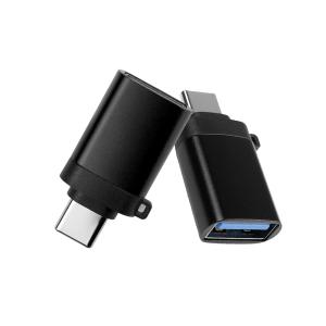 [1개+2개] 만타이거 USB3.0 to C타입 OTG 변환 젠더 고속충전 블랙