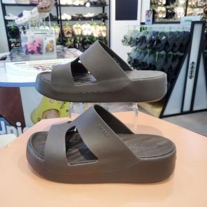 CROCS HC14  겟어웨이 플랫폼 에이치 스트랩 에스프레소 209409-206