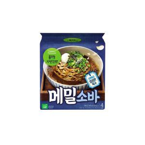 풀무원 메밀소바 464g 1봉지 (116g x 4개입)