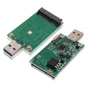 외장 하드 리더기 도킹 스테이션 MSATA SSD 어댑터 USB 3.0 미니 SATA 사용 휴대용 플래시 드라이브 50mm P