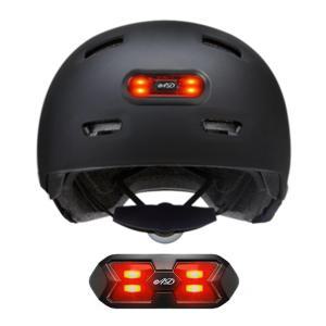 킥보드 자전거 헬멧 LED 후미등 전동 어반 헬멧 야간안전등