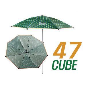 [신세계몰]47인치 1단 큐브 파라솔 / 낚시 야외 용 테이블 천막