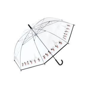 디즈니 미키마우스 투명 비닐 우산 60cm 남아여아 공용 수동 장우산