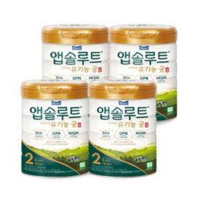 매일 앱솔루트 유기농 궁 2단계 (6~12개월) 800g X 4캔