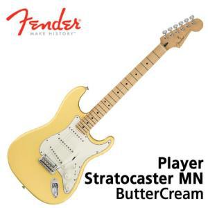 [프리버드] 펜더 일렉기타 Fender Mexico Player Stratocaster MN Butter Cream 014-4502-534