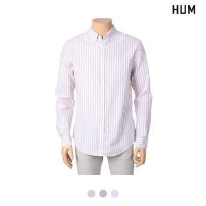 [하프클럽/HUM]유니)코튼린넨 스트라이프 셔츠(FHNECSL718P)