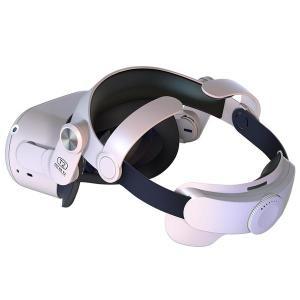 VR게임장 오큘러스 퀘스트 2 교체용 헤드 스트랩 엘리트 편안한 접이식 얼굴 압력 감소 VR용