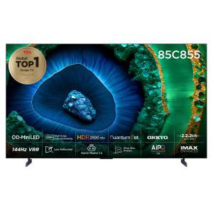 TCL 4K Mini LED 안드로이드11 TV 85C855 215cm ·85인치  스탠드형 벽걸이형