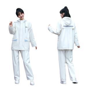 방수 세트 방수 통기성 레인 코트 바지 PVC 여성 남성 비옷 여행 낚시 하이킹 비옷