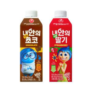 [멀티] 서울우유 내 안의 진짜 초코 18개 + 딸기 18개 (280ml)