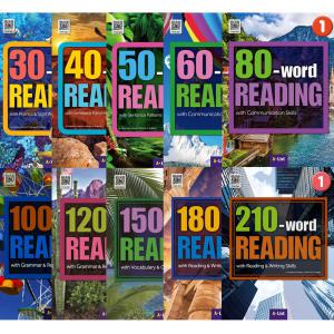 Word Reading 30 40 50 60 80 100 120 150 180 210 1-2단계 워드 리딩