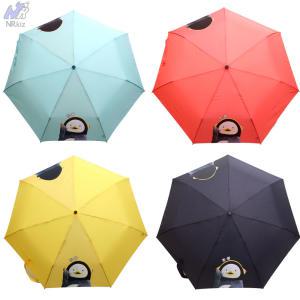 펭수 펭빠 3단완자 우산 아동 주니어 3단 자동우산
