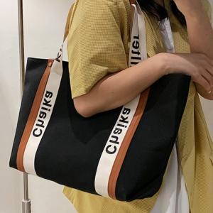 캔버스 숄더 빅백 쇼퍼 에코백 기저귀 가방
