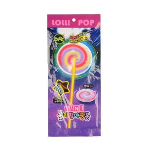 해피프렌즈 3in1 롤리팝 야광봉 응원용품 파티용품 단체 장난감 선물 야광팽이 바람개비
