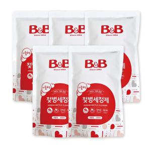 비앤비 젖병세정제 리필형 거품형 400ml X 5개