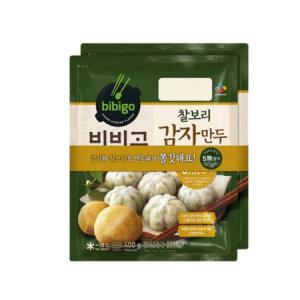 비비고 찰보리 감자만두 600g 8개_MC