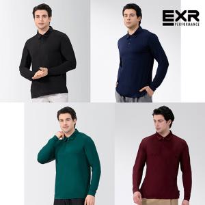 [유알비]EXR 남성 시그니처 PK 긴팔 카라 티셔츠 4종 택1