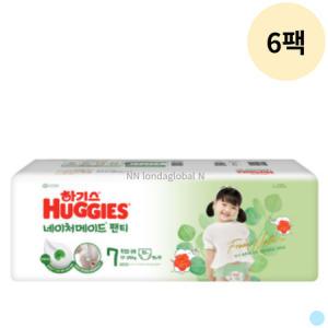 하기스 네이처메이드 7단계 공용 팬티 기저귀 32p 6팩_MC