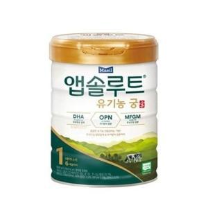 매일 앱솔루트 유기농 궁 1단계 (0~6개월) 800g X 1캔 an