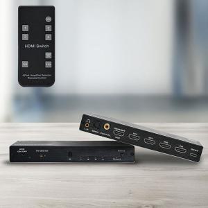 [XBI3JM66]HDMI 선택기 1 4 모니터 셀렉터 광오디오