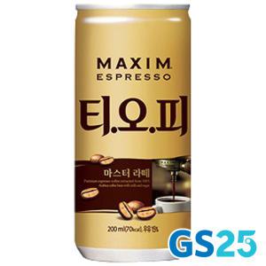 [기프티콘] GS25 맥심TOP마스터라떼200ML