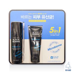 SNP 타임리스 블랙 옴므 올인원 120ml + 100ml