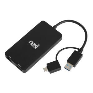 NEXI NX1316 USB 3.1 Type C to Dual HDMI 컨버터 (NX-U3130-2HD) 빈컴