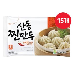 산동 매운 찐만두 180g x 15개 산동만두 딤섬