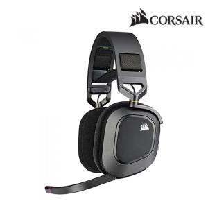 CORSAIR HS80 RGB WIRELESS 게이밍 헤드셋 (블랙, 정품)