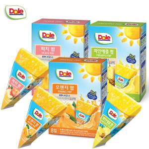 Dole 돌 후룻팝 3팩(피치1+파인애플1+오렌지1)/주스