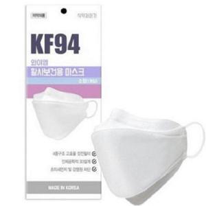 KF94 와이엠황사보건용마스크 소형 화이트 1개입, 100매