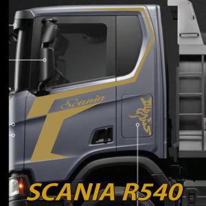 스카니아덤프R540 순정형데칼 트럭 추레라S650 S540 S500 R490 scania