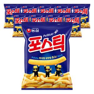 농심 포스틱, 84g, 10개