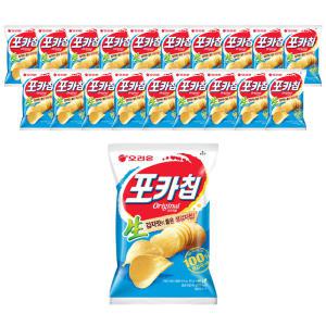 오리온 포카칩 오리지널, 66g, 20개