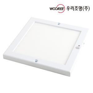 장수램프 10인치 LED 엣지 20W 사각 직부등 센서등 무타공