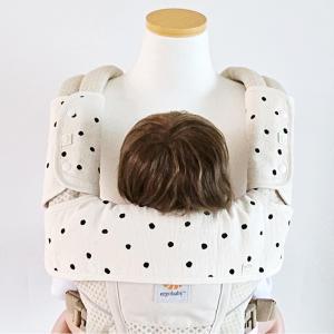 [메롱베베] 아기띠 침받이 세트 어깨 앞보기 힙시트 에르고 포그내 베이비뵨 아기띠립