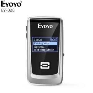 EYOYO 028 블루투스 QR 2D 바코드 스캐너 LED 디스플레이 포함 무선 레이저 리더기 IOS 안드로이드 윈도우