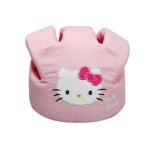 헬로키티 머리쿵보호대 헤드쿠션 헬멧형 핑크 쿵방지 아기 유아 보호 유아용 안전모