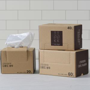 [똑똑한 생활습관] 산화생분해 다용도봉투 재활용품/분리수거용 봉투 3박스