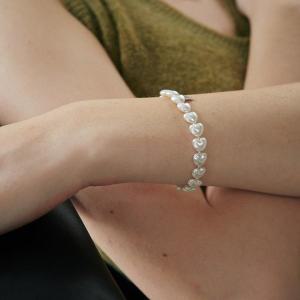 [베흐트](강남점)[925 silver] Huit.silver.61 / liber pearl bracelet (81019)