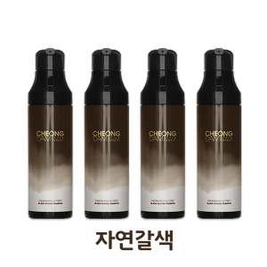 청담스타일 포레스트(CHEONGDAM STYLE FOREST) 블랙체인지 샴푸 자연갈색 200ml 4개