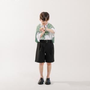 키즈포켓반팔셔츠 주니어오버핏남방 남아하객룩 냉감와이셔츠 남자아동복