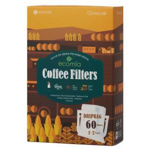 에코미아 옥수수 커피필터 D1 드립백 60매