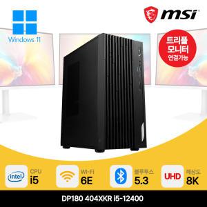 MSI 데스크탑 DP180 i5 램 8GB SSD 256GB 사무용 PC 컴퓨터 본체