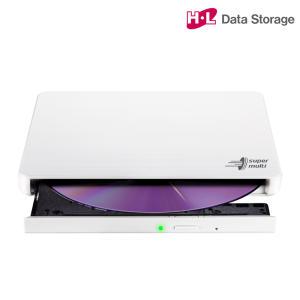 H.L DATA STORAGE 외장ODD GP62NW60 화이트 울트라 슬림