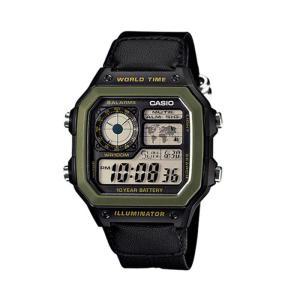 [카시오]카시오 군인 시계 군대 전자 스포츠 AE-1200WHB-1B