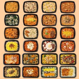 [미스터네이처]굿스푼 도시락 24종 24팩 한달식단 즉석 곤약밥 반찬 컵밥 식사대용 냉동 배달