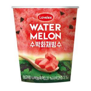 라벨리수박화채빙수/아이스크림/50개무료택배  BIG  SALE
